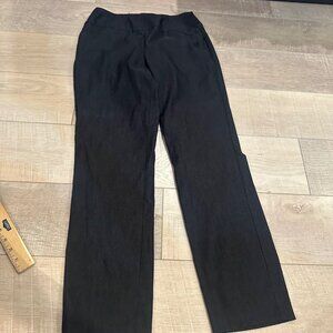 TRIBAL WOMENS GRAY PULL ON CHARCOAL PANTS SIZE 6